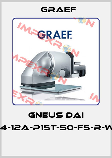 GNEUS DAI 2E4-12A-P15T-S0-F5-R-W-6  Graef