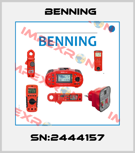 SN:2444157 Benning