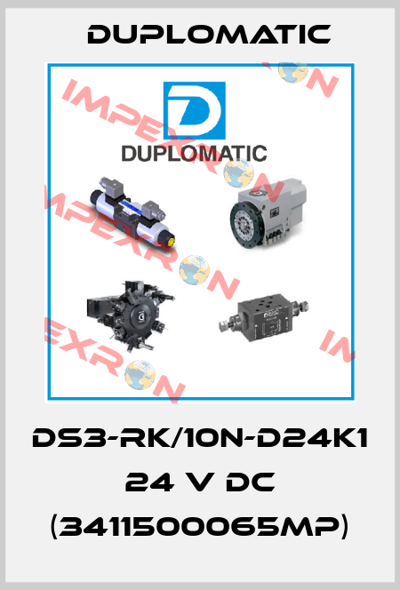 DS3-RK/10N-D24K1 24 V DC (3411500065MP) Duplomatic