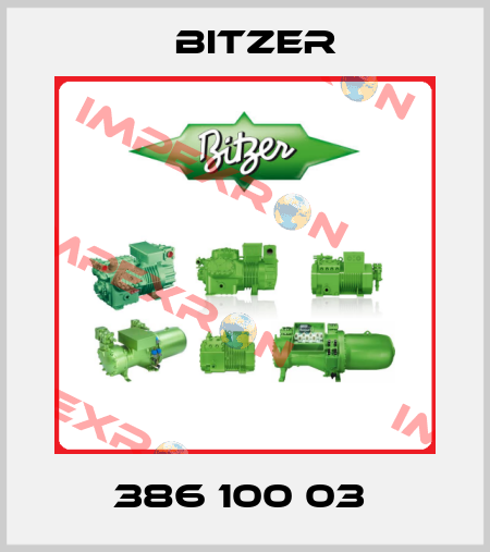 386 100 03  Bitzer