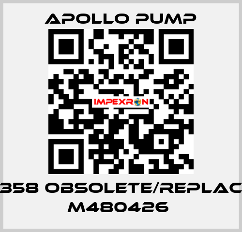 M480358 obsolete/replaced by M480426  Apollo pump