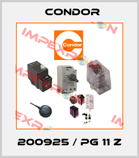 200925 / PG 11 Z Condor