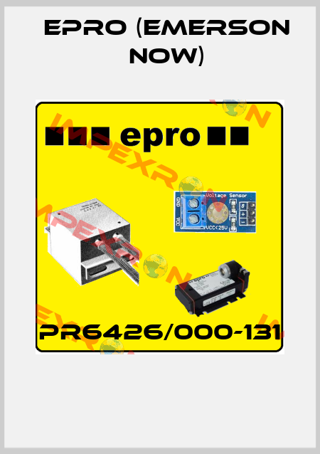 PR6426/000-131  Epro (Emerson now)