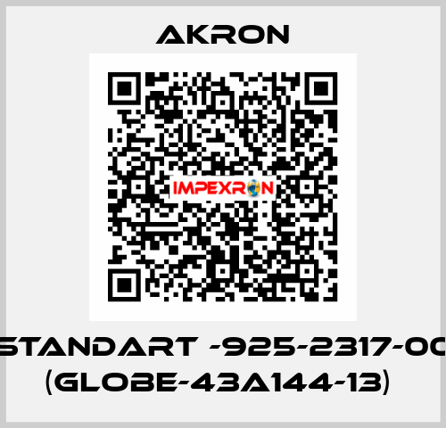 STANDART -925-2317-00 (GLOBE-43A144-13)  AKRON