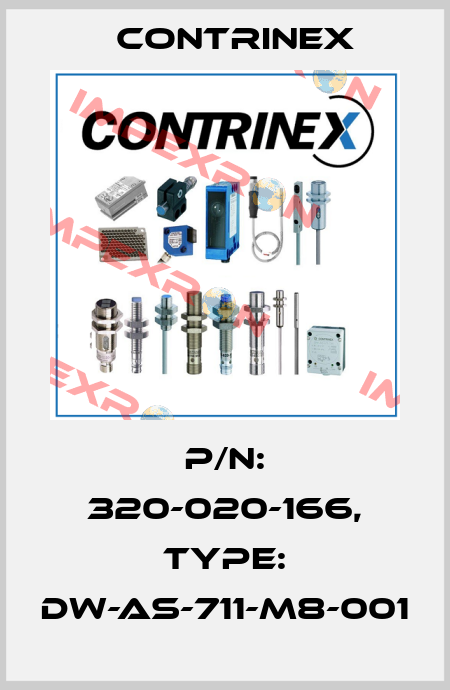 p/n: 320-020-166, Type: DW-AS-711-M8-001 Contrinex