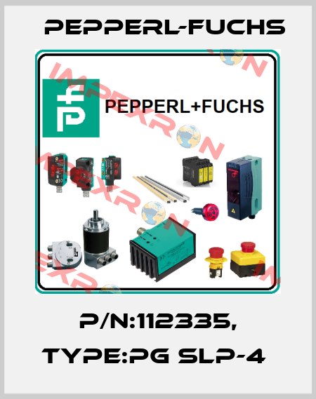 P/N:112335, Type:PG SLP-4  Pepperl-Fuchs