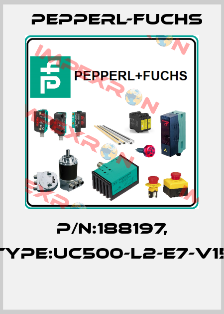 P/N:188197, Type:UC500-L2-E7-V15  Pepperl-Fuchs