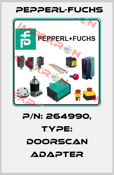 p/n: 264990, Type: DoorScan Adapter Pepperl-Fuchs