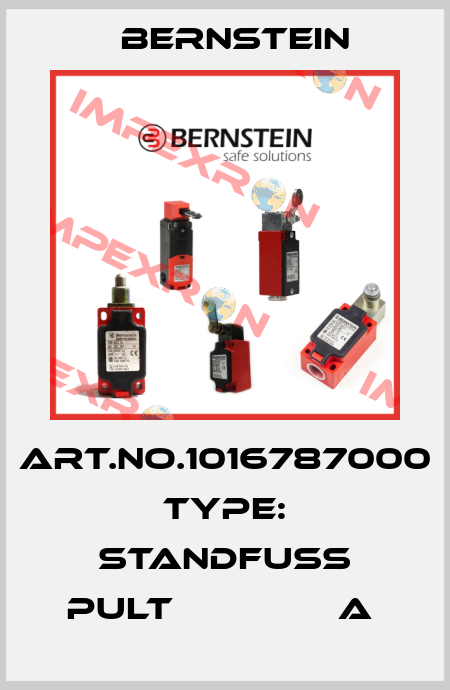 Art.No.1016787000 Type: STANDFUSS PULT               A  Bernstein