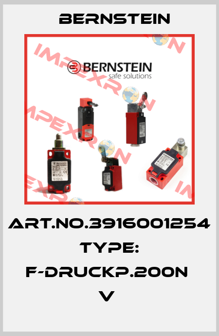 Art.No.3916001254 Type: F-DRUCKP.200N                V  Bernstein