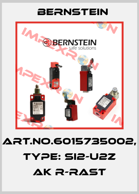 Art.No.6015735002, Type: SI2-U2Z AK R-RAST Bernstein
