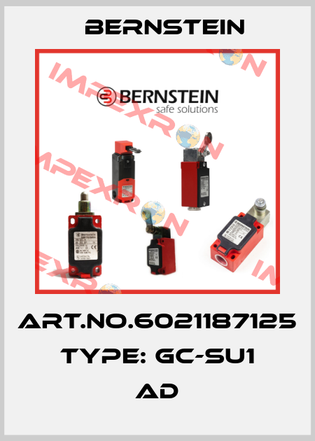 Art.No.6021187125 Type: GC-SU1 AD Bernstein