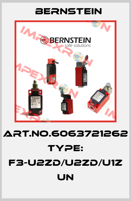 Art.No.6063721262 Type: F3-U2ZD/U2ZD/U1Z UN Bernstein