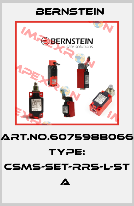 Art.No.6075988066 Type: CSMS-SET-RRS-L-ST            A  Bernstein