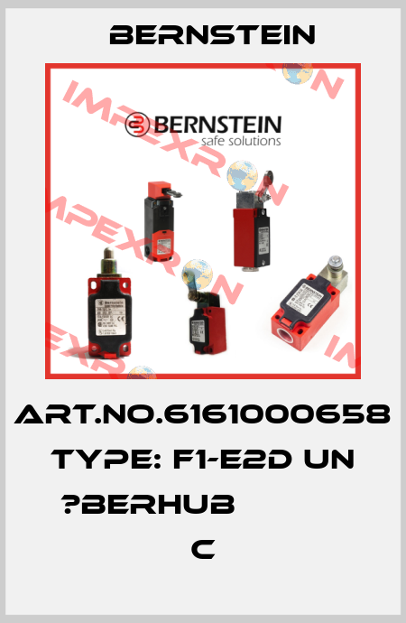 Art.No.6161000658 Type: F1-E2D UN ?BERHUB            C Bernstein