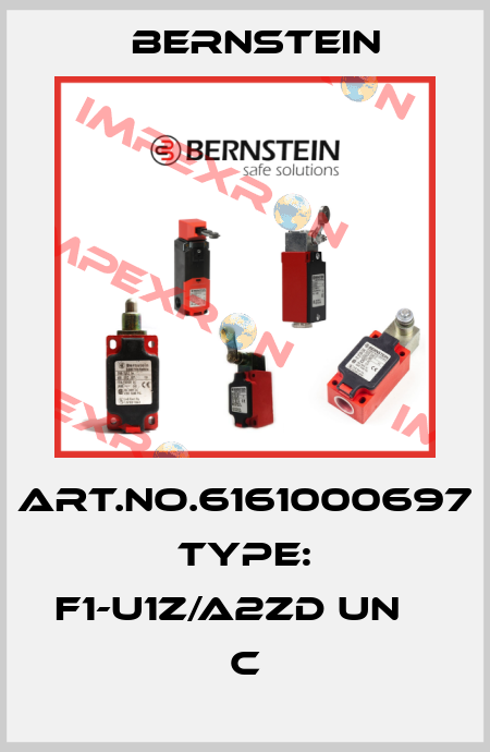 Art.No.6161000697 Type: F1-U1Z/A2ZD UN               C Bernstein