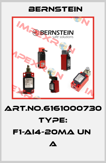 Art.No.6161000730 Type: F1-AI4-20mA UN               A Bernstein