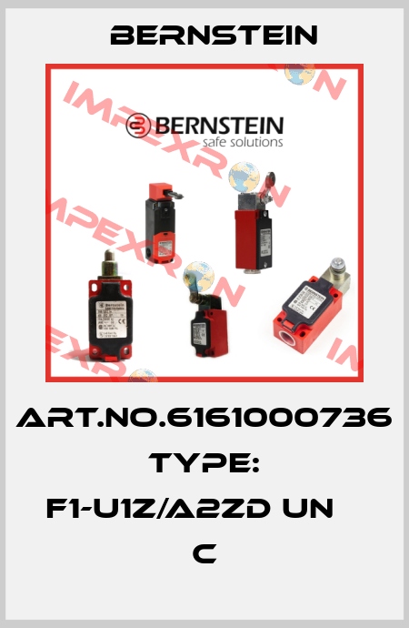 Art.No.6161000736 Type: F1-U1Z/A2ZD UN               C Bernstein