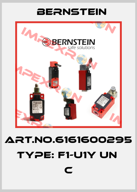 Art.No.6161600295 Type: F1-U1Y UN                    C Bernstein