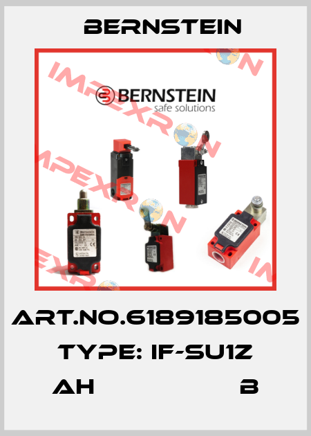 Art.No.6189185005 Type: IF-SU1Z AH                   B Bernstein