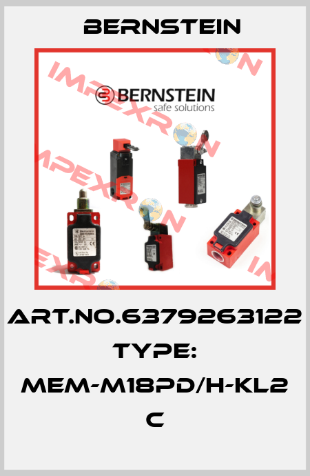 Art.No.6379263122 Type: MEM-M18PD/H-KL2              C Bernstein