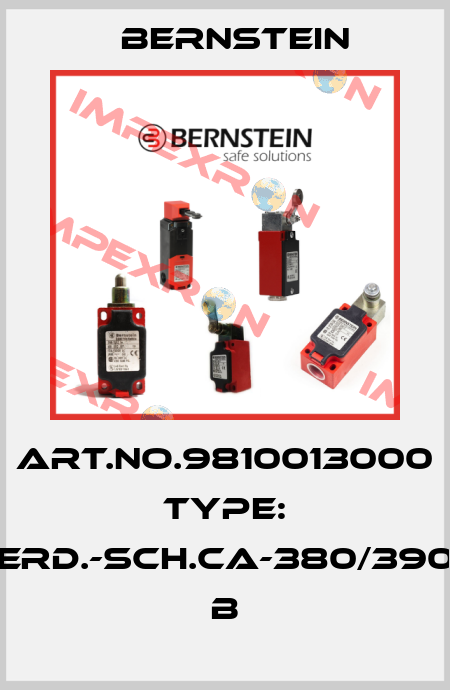 Art.No.9810013000 Type: ERD.-SCH.CA-380/390          B Bernstein