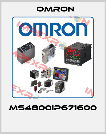MS4800IP671600  Omron