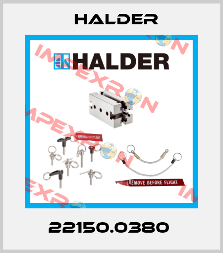 22150.0380  Halder