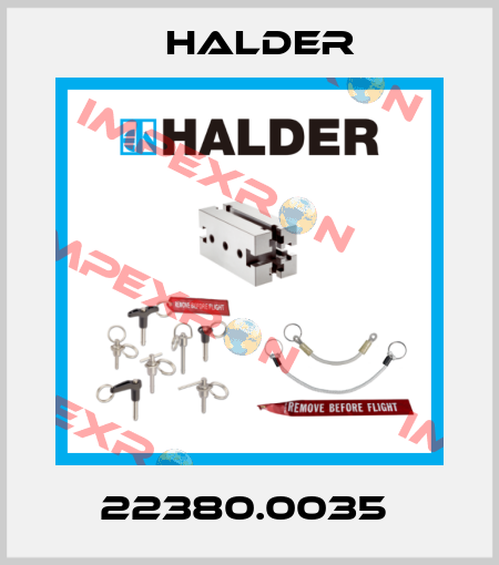22380.0035  Halder