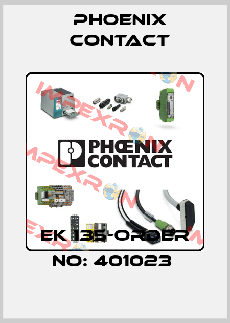 EK 135-ORDER NO: 401023  Phoenix Contact