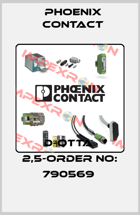 D-OTTA  2,5-ORDER NO: 790569  Phoenix Contact