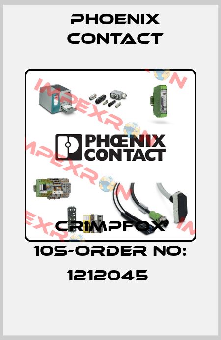 CRIMPFOX 10S-ORDER NO: 1212045  Phoenix Contact
