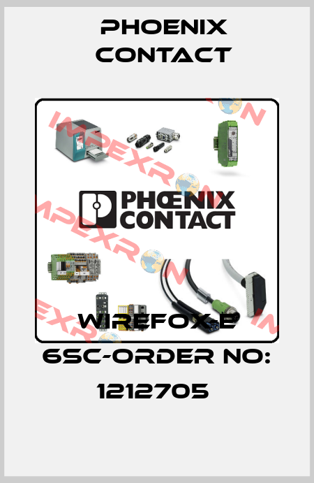 WIREFOX-E 6SC-ORDER NO: 1212705  Phoenix Contact