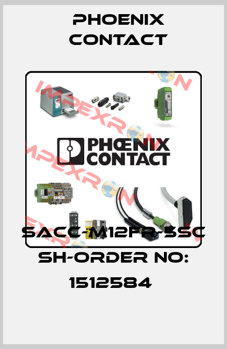 SACC-M12FR-5SC SH-ORDER NO: 1512584  Phoenix Contact