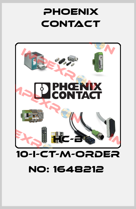 HC-B 10-I-CT-M-ORDER NO: 1648212  Phoenix Contact