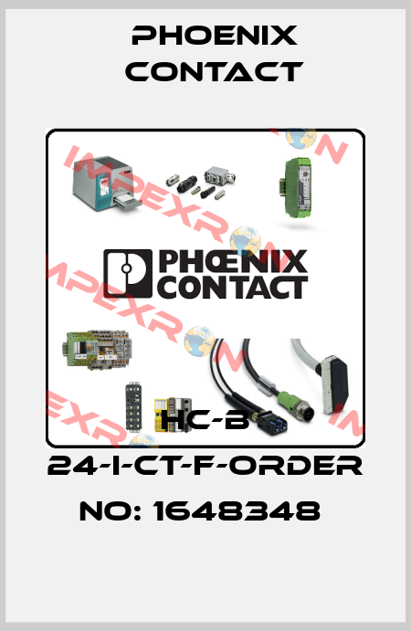 HC-B 24-I-CT-F-ORDER NO: 1648348  Phoenix Contact