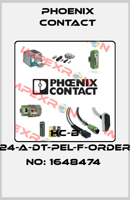 HC-B 24-A-DT-PEL-F-ORDER NO: 1648474  Phoenix Contact