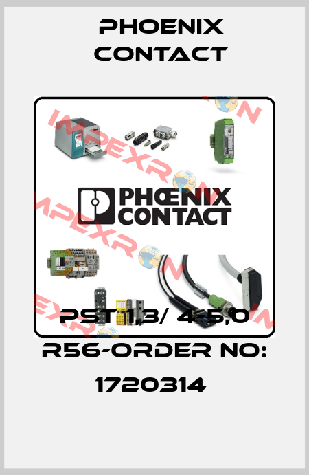 PST 1,3/ 4-5,0 R56-ORDER NO: 1720314  Phoenix Contact