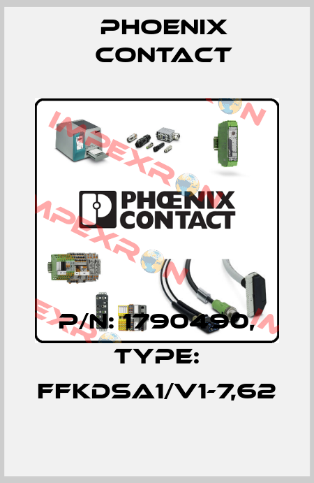 P/N: 1790490, Type: FFKDSA1/V1-7,62 Phoenix Contact