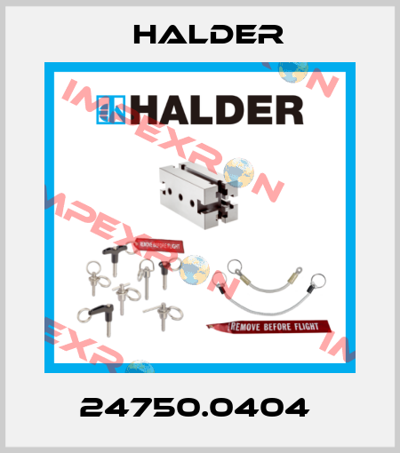 24750.0404  Halder