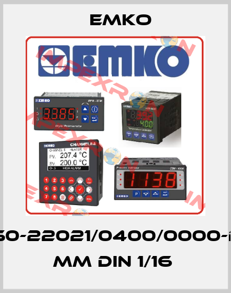 ESM-4450-22021/0400/0000-D:48x48 mm DIN 1/16  EMKO