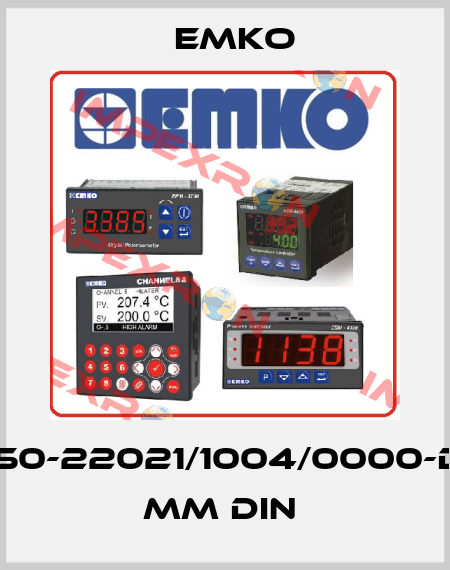 ESM-7750-22021/1004/0000-D:72x72 mm DIN  EMKO