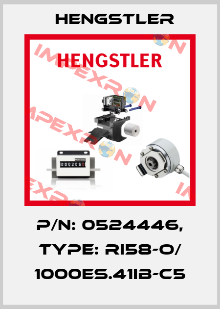 p/n: 0524446, Type: RI58-O/ 1000ES.41IB-C5 Hengstler