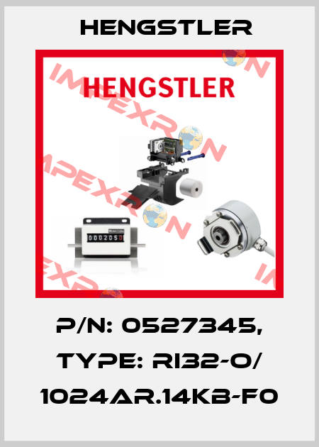 p/n: 0527345, Type: RI32-O/ 1024AR.14KB-F0 Hengstler