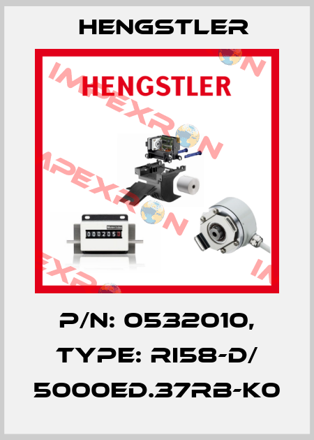 p/n: 0532010, Type: RI58-D/ 5000ED.37RB-K0 Hengstler