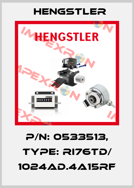 p/n: 0533513, Type: RI76TD/ 1024AD.4A15RF Hengstler