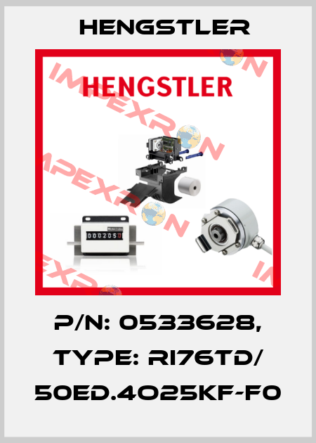 p/n: 0533628, Type: RI76TD/ 50ED.4O25KF-F0 Hengstler