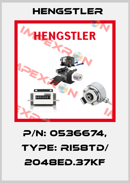 p/n: 0536674, Type: RI58TD/ 2048ED.37KF Hengstler