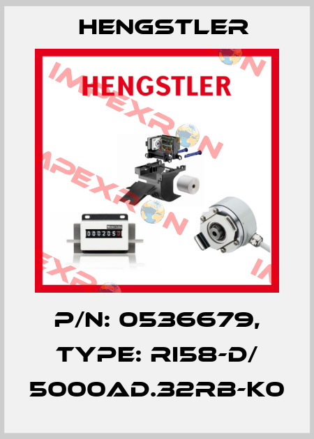 p/n: 0536679, Type: RI58-D/ 5000AD.32RB-K0 Hengstler
