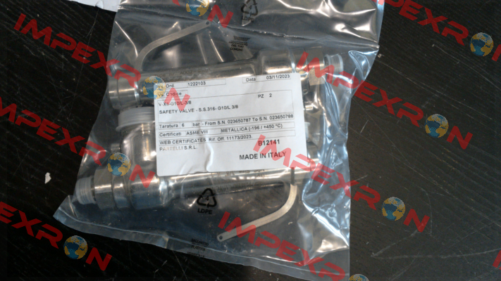 013415510/G10/L Nuova General Instruments